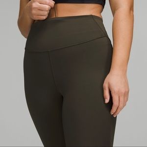 Lululemon BasePace leggings, Dark Olive